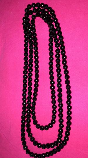 Бусы черные, Lady Collection