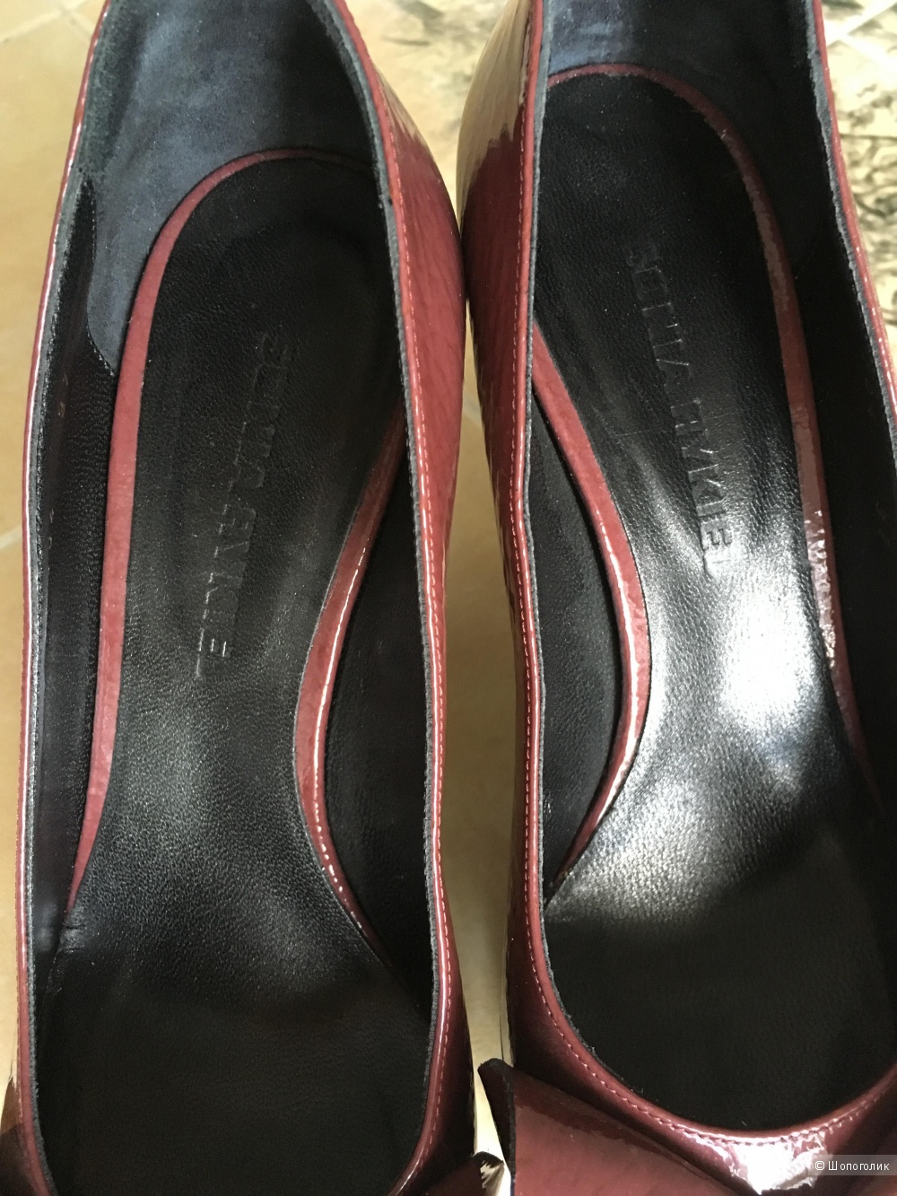 Шикарные туфли Sonia Rykiel, кожа, 37 размер