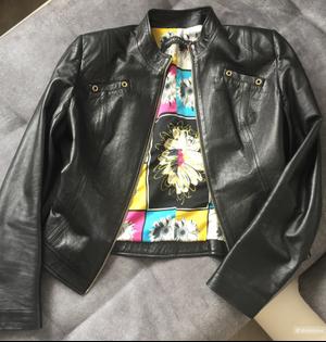 Кожанная куртка российского бренда CHARISMA, 42 размер