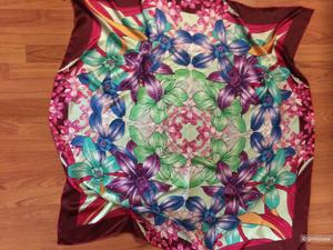 Шелковый платок марки SABELLINO