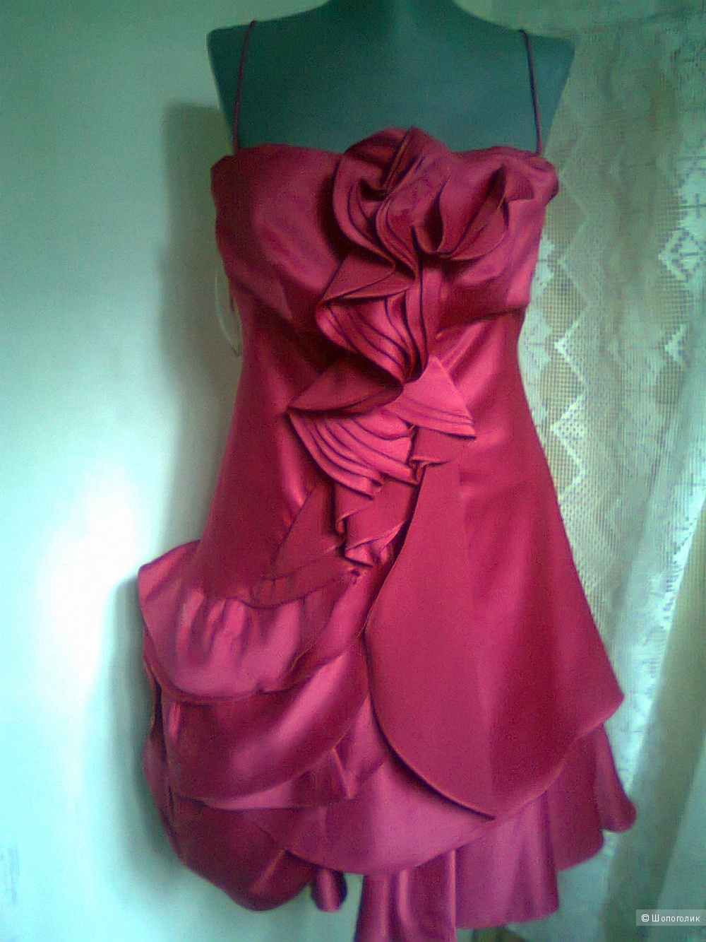 Платье Karen Millen Англия с воланом р.14 (L 46-48) новое