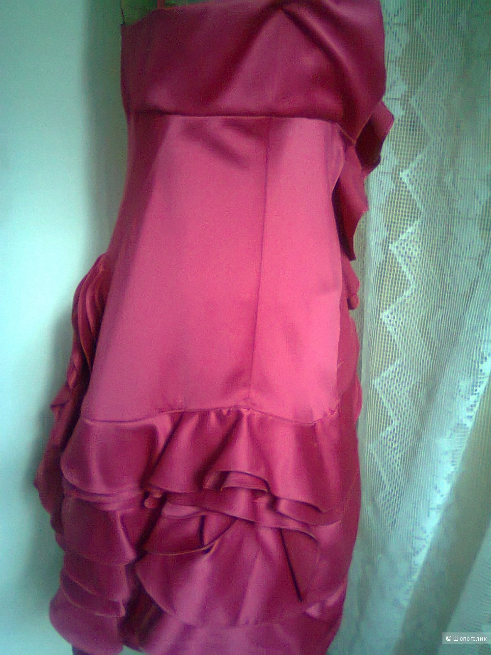 Платье Karen Millen Англия с воланом р.14 (L 46-48) новое