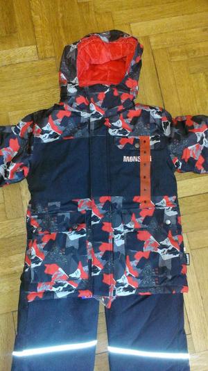 Зимний комбинезон Monster для мальчика ~8 лет