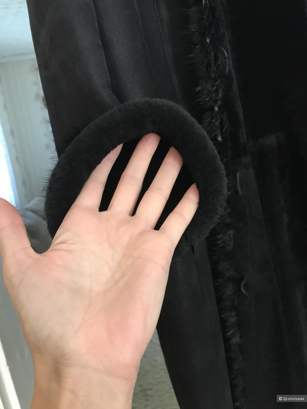 Дублёнка натуральная, размер 54