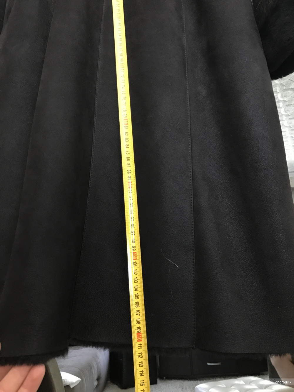 Дублёнка натуральная, размер 54