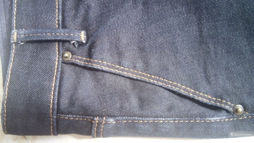 Стильная юбка джинсовая  Zara Woman,  темно синий цвет, 38 размер