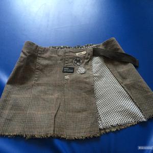 Юбка-мини ф.Ikks на запах 6-8 лет