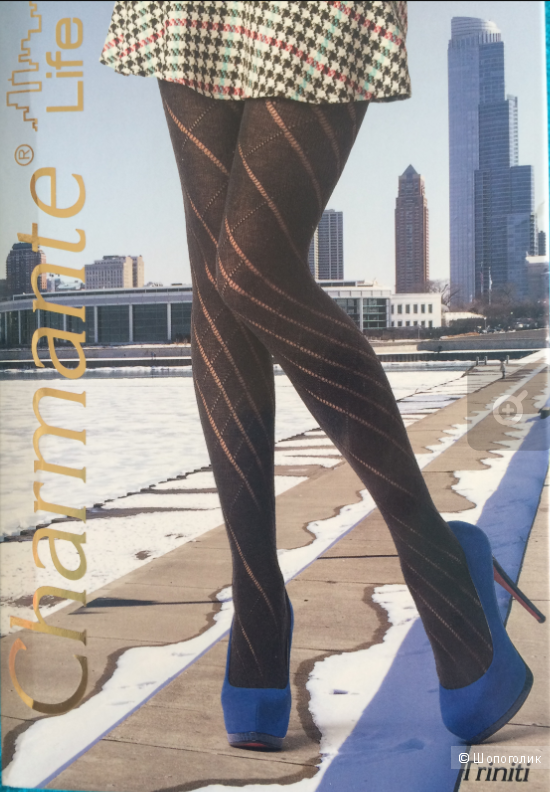 Теплые колготки Charmante, р. 1/2 (S-M)