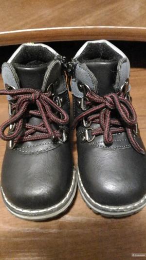 Утепленные полуботинки, размер 23, фирма Чипполино