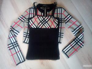 Твинсет Marc Cain топ и жакет 44 размер шерсть