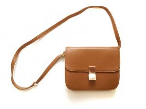 Сумка из натуральной кожи через плечо box, новая