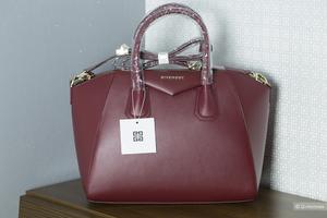 Сумка женская Givenchy Antigona, оттенок Marsala