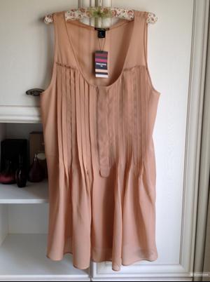 Шелковое шемизе Sonia Rykiel for H&M, размер М.