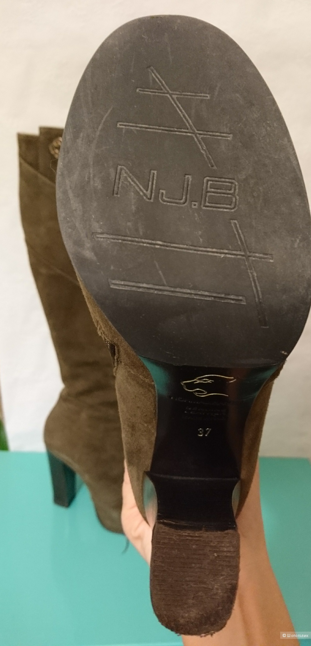 Сапоги итальянские Norma J. Baker,37 размер