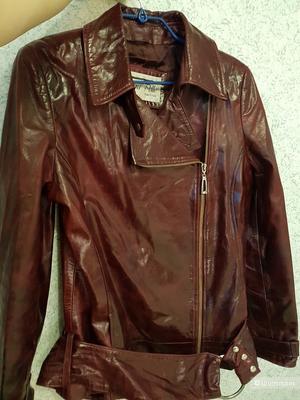 Куртка-косуха кожаная Vera Pelle, р. M