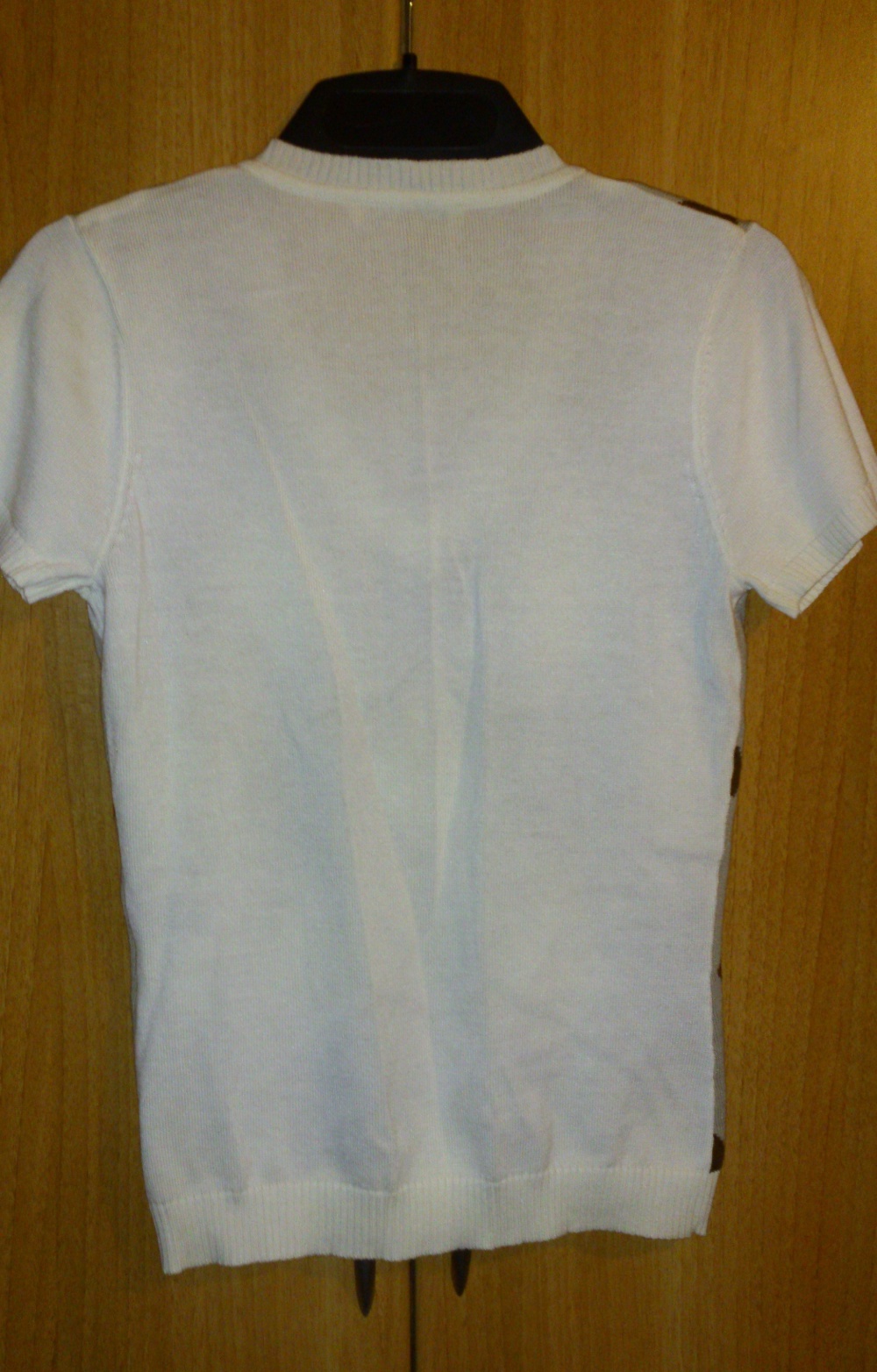 Кофта = пуловер с коротким рукавом MORE & MORE, размер 34 (нем) = 40-42 (рос), Германия