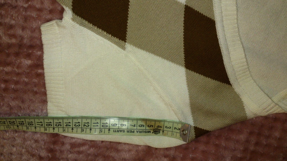 Кофта = пуловер с коротким рукавом MORE & MORE, размер 34 (нем) = 40-42 (рос), Германия