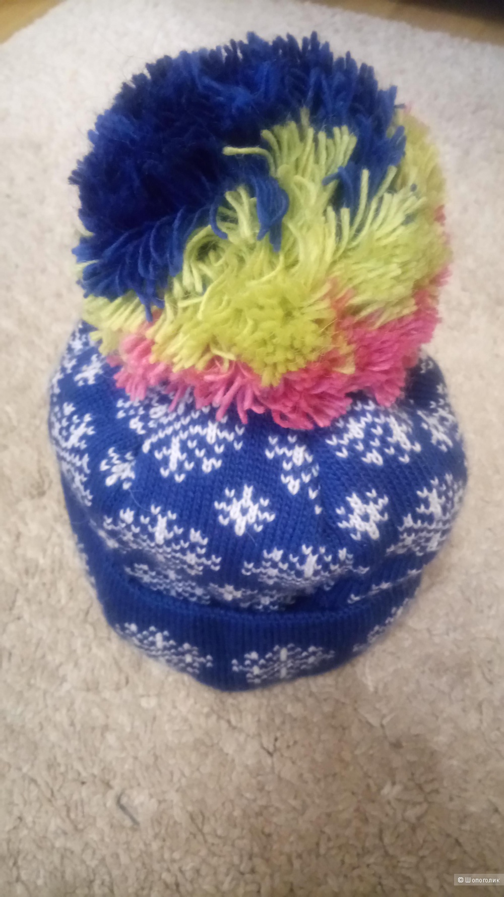 Шапка, шарф и варежки