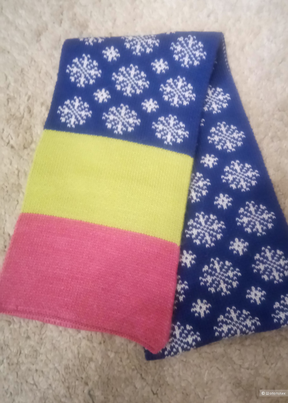 Шапка, шарф и варежки