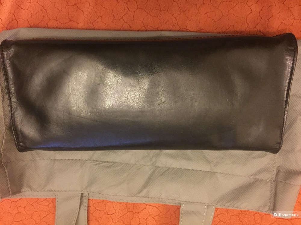 Кожаный клатч Gillian