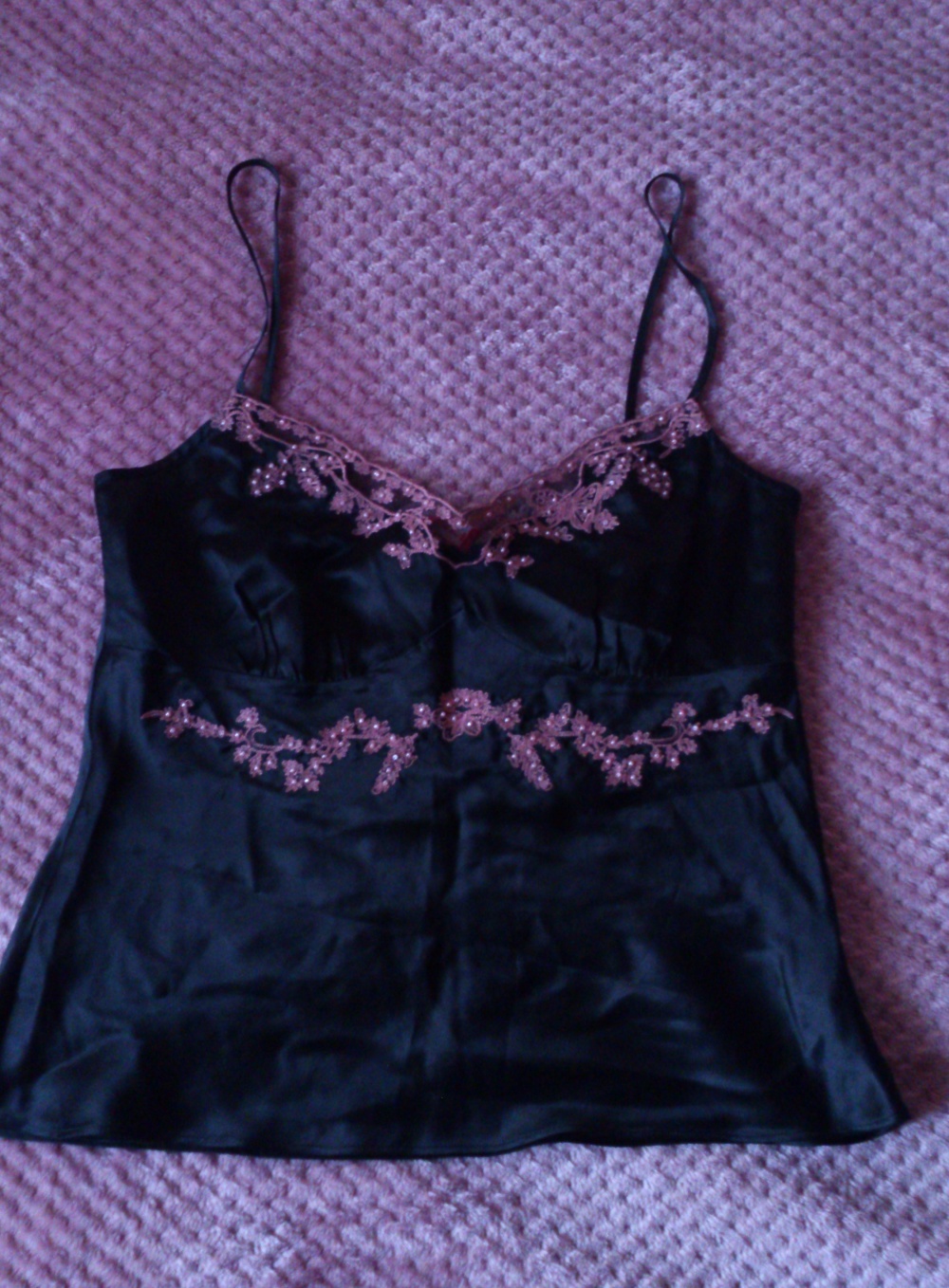 Топ APRIORI  шелковый черный, размер 34 (нем) = 38-40 (рос), Германия