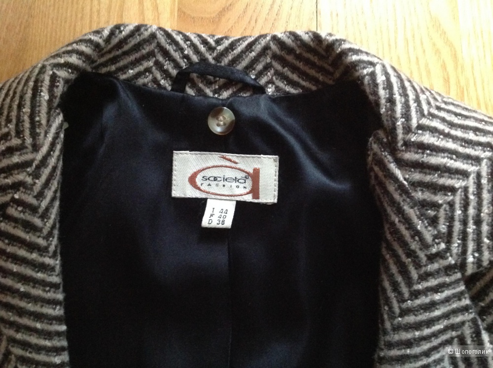 Итальянское пальто Societа fashion р-M