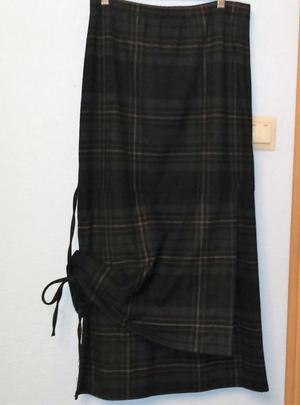 Юбка теплая длинная, р.46