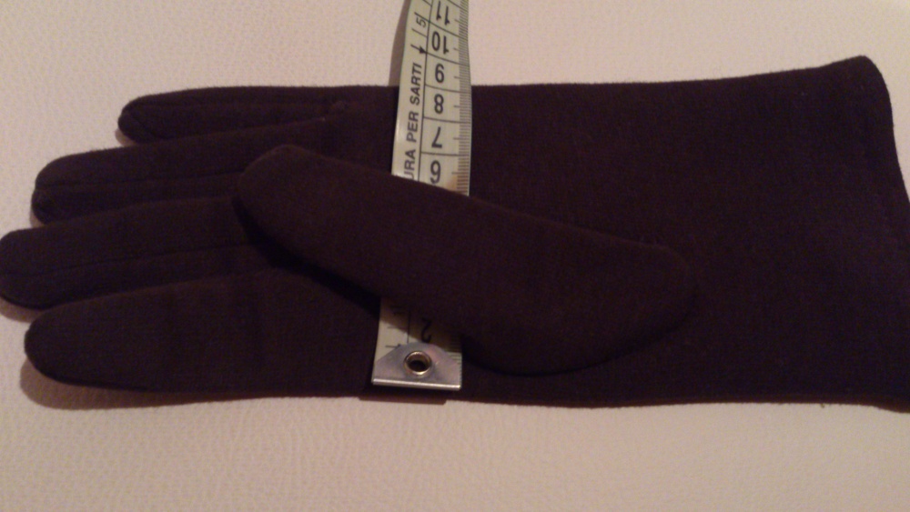 Перчатки  и митенки = комплект, размер 7