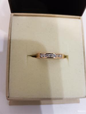 Кольцо с бриллиантами 16.5