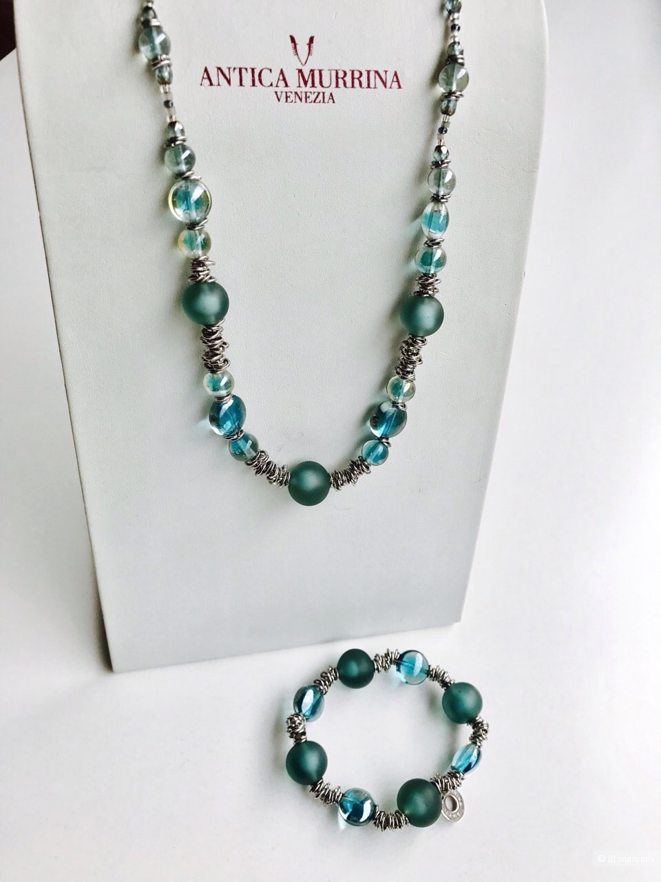Колье и браслет "DELHI" ANTICA MURRINA VENEZIA