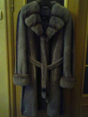 Шуба Lanbecetinlers shadow, размер 46-48 российский.