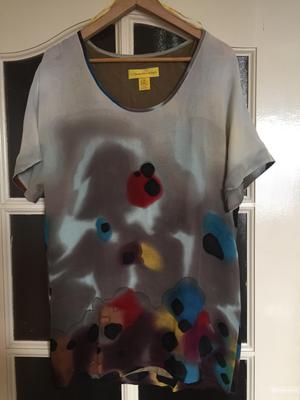 Туника шелковая Catherine Malandrino 6US