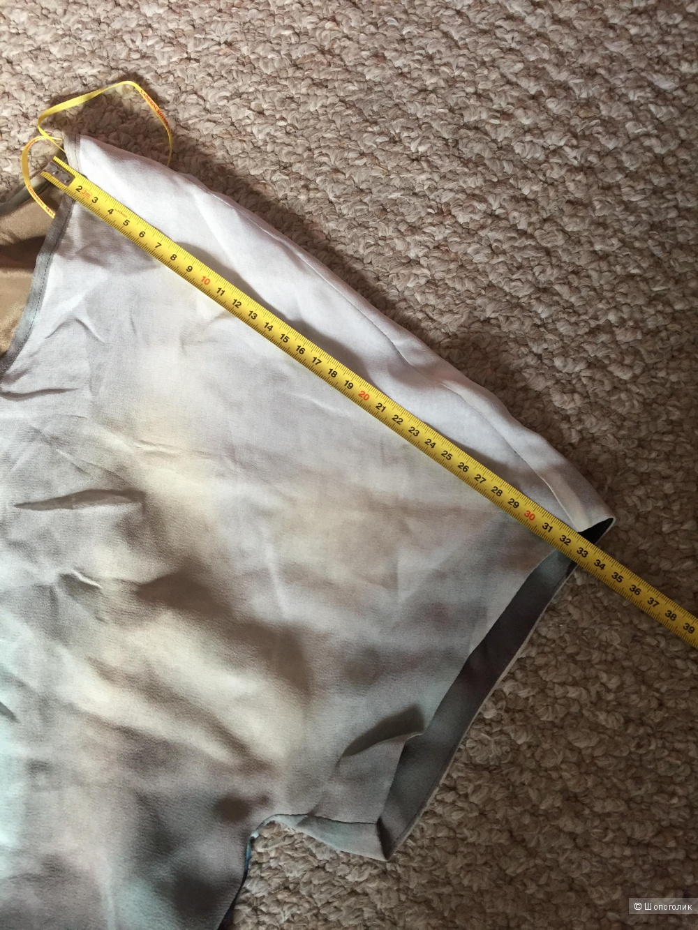 Туника шелковая Catherine Malandrino 6US