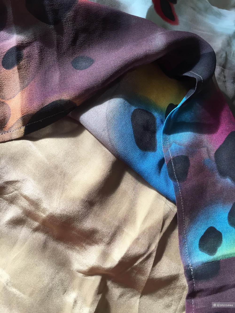 Туника шелковая Catherine Malandrino 6US