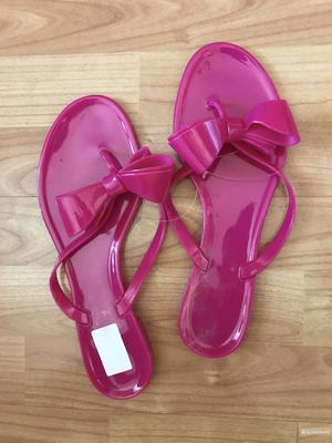 Сандалии шлепки резина 26,5 см.