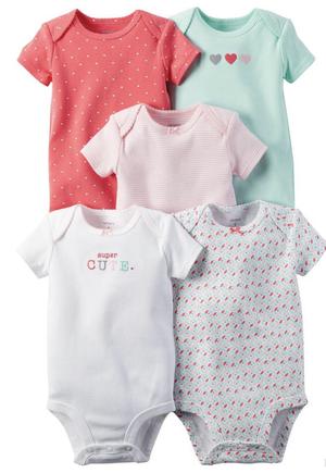 Комплект боди из 5шт Carter’s на 18мес