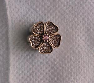 Шарм «Цветение яблони», серебро 925