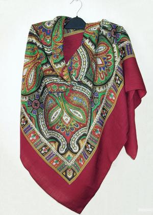 Павловопосадский платок, 128 х 128