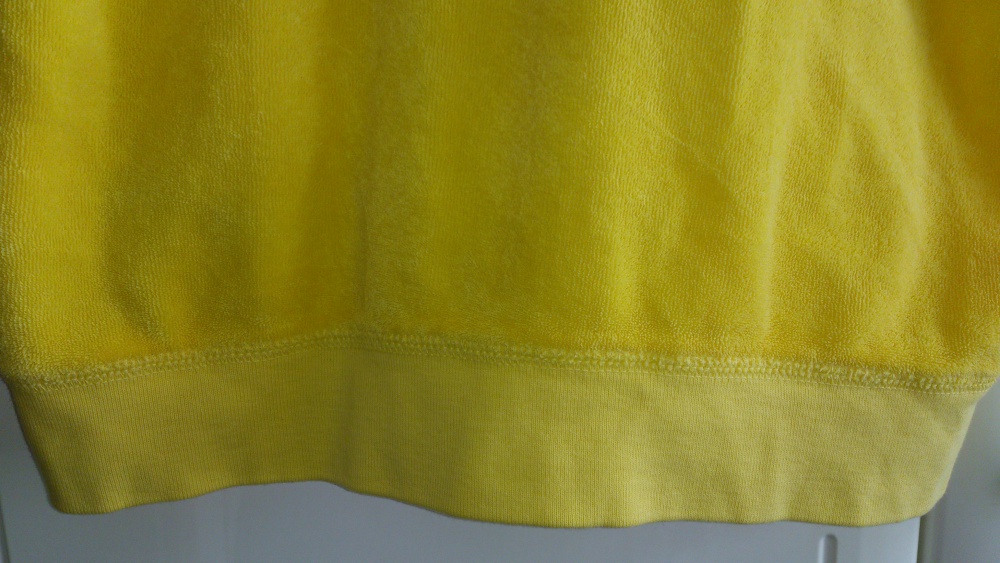 Толстовка махровая желтая JUICY COUTURE, размер 14 (ам) = XS-S = 40-42 (рос)