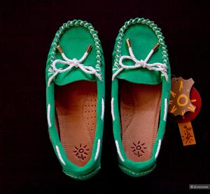 Мокасины из натуральной замши Dije california