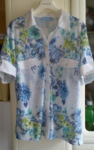 Блузка - рубашка Cavita, размер 48 (нем) = 52-54 (рос)