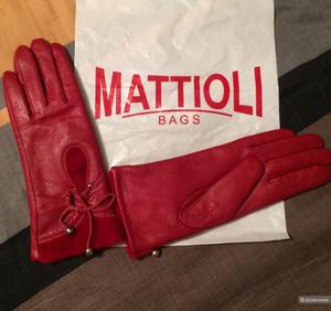 Перчатки кожаные Noname 7,5 размер