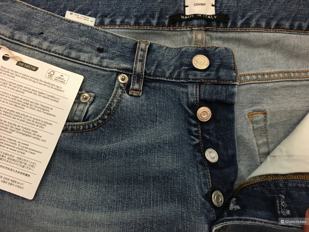 Мужские джинсы COVERT, размер 30, на рос. 44
