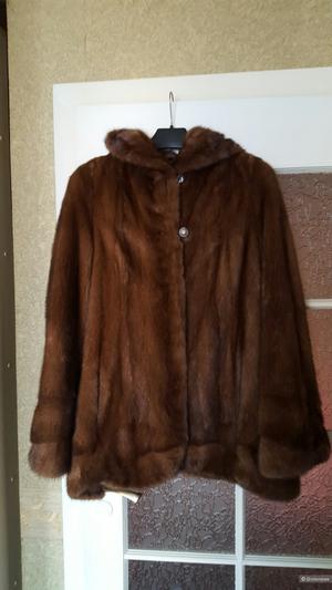 Шуба норковая размер 44-48.