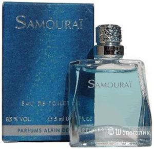 Миниатюра Samourai Men от Alain Delon 0.17oz / 5ml EDT