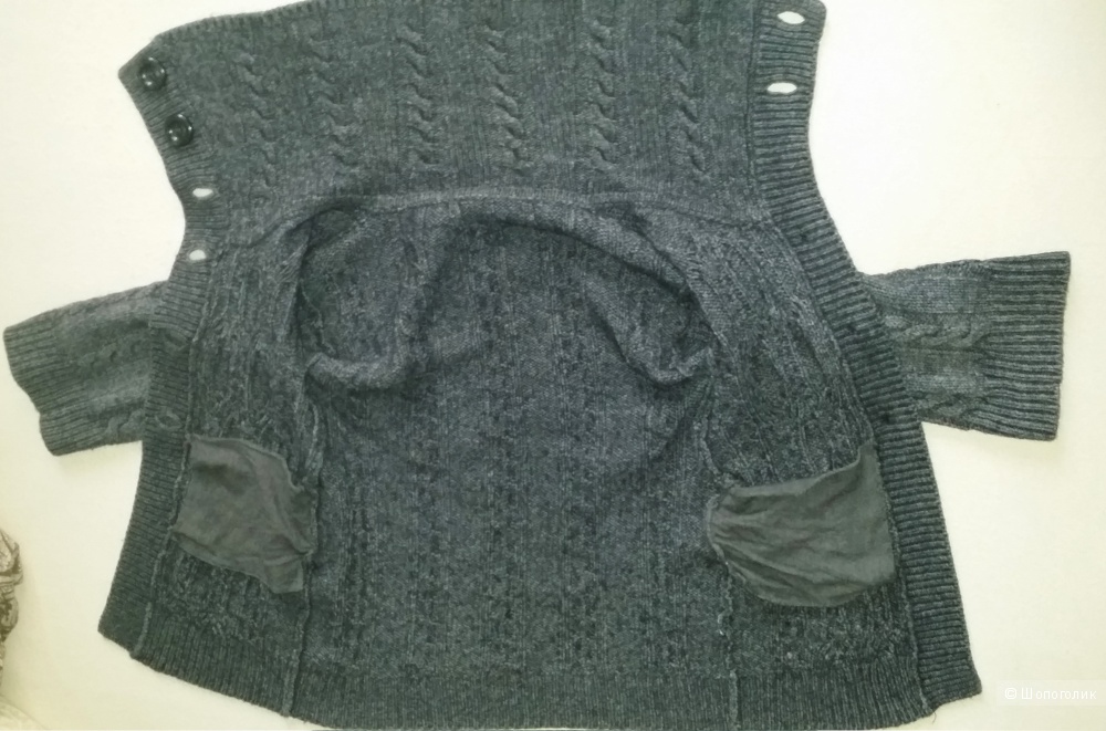 Кардиган серый LIU JO + ремень , 44-46