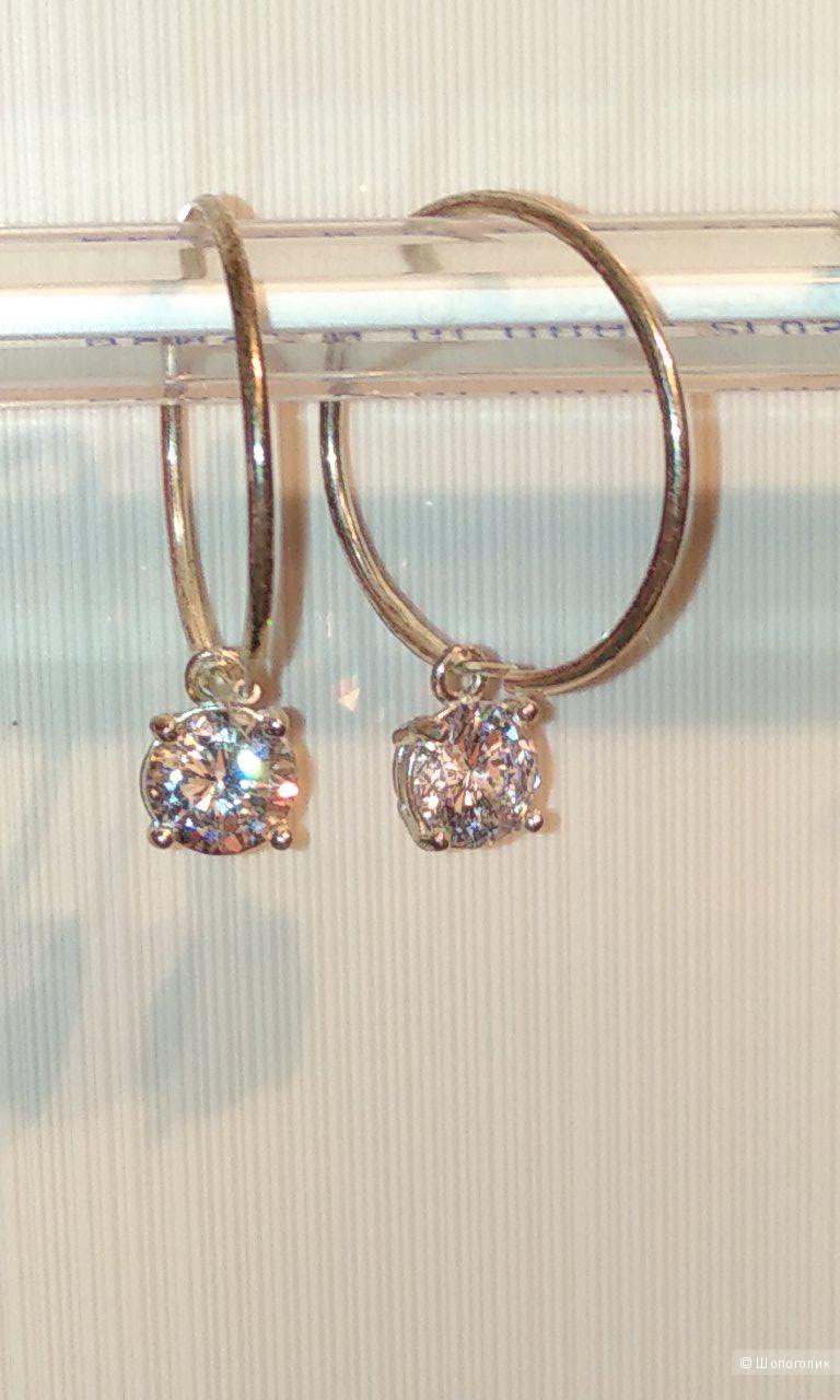 Серьги, серебро 925