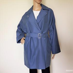 Плащ свободного кроя с поясом MaxMara. р.44 it (42-44-46-48)