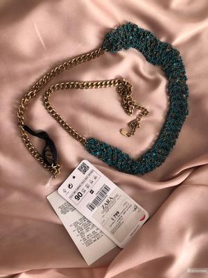 Декоративный пояс Zara, размер oversize