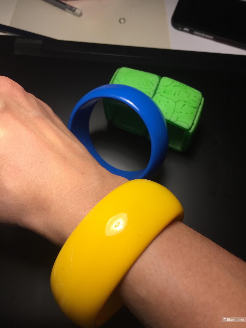 Сет из трёх браслетов